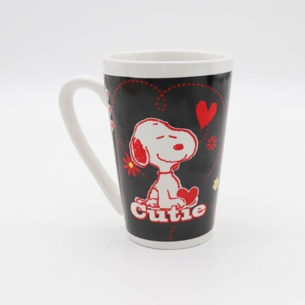 Snoopy Peanuts and Woodstock Mug, 2015 Be My Valentine, Large Coffee‎ Tea Heart
